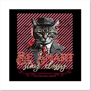 Classy Cat Posters and Art